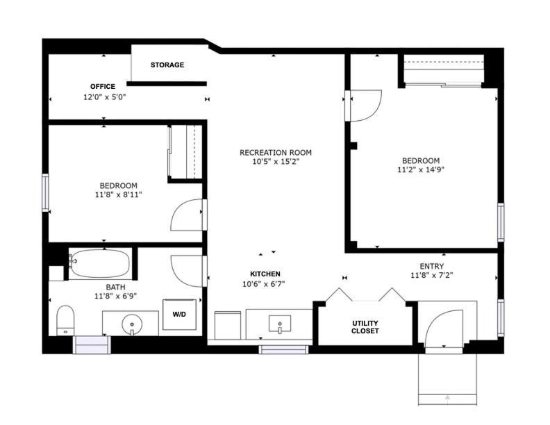 The Ferry House Apartment Сиатъл Стая снимка